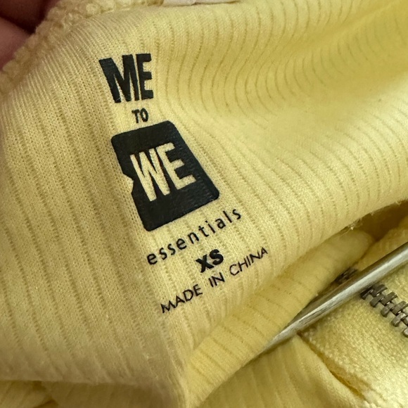 PacSun Yellow Strapless Top - Picture 4 of 4